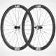 700C 40x33mm 非対称カーボン チューブレス グラベル/CX ホイール リム